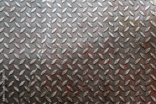 Rusty metal background with streaks of rust. Rust stains. Rysty corrosion. rust on old metal background