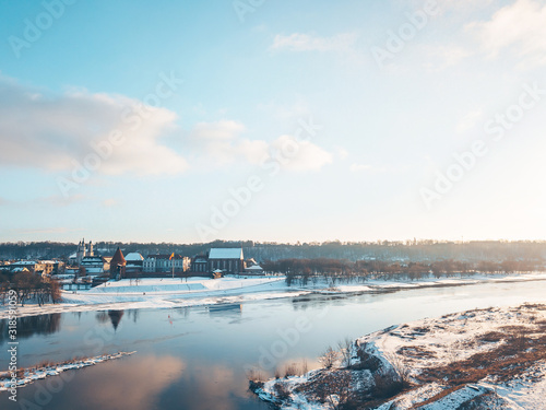 Kaunas old town in the winter day © A. Aleksandravicius