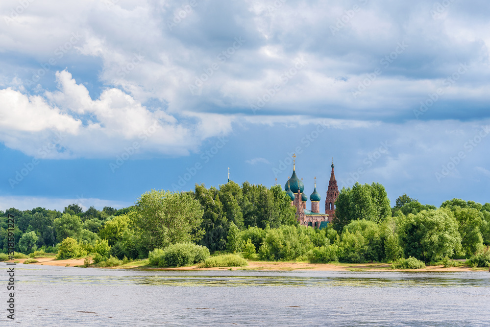 Naklejka premium The Church of St. John Chrysostom in Yaroslavl