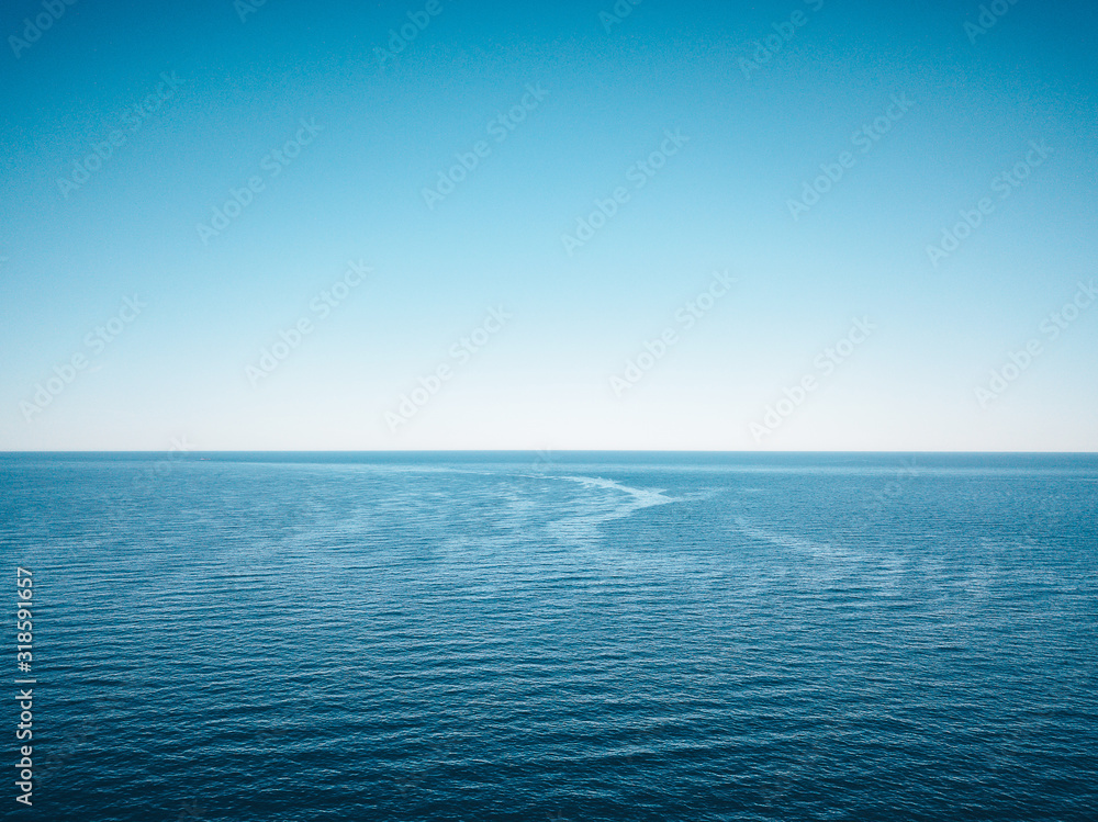 Fototapeta premium Sea surface with waves