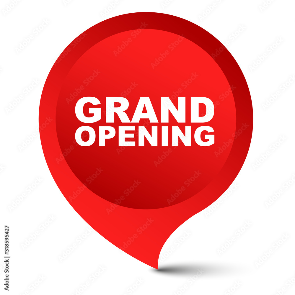 red vector banner grand opening red vector banner grand opening