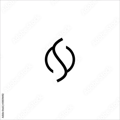 S Letter Creative Minimal Abstract Unique Luxury Style Premium Graphic Alphabet Icon Vector Logo Design Template Element