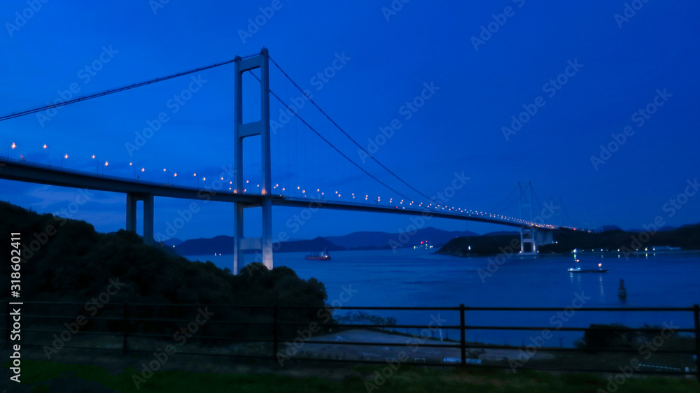しまなみ海道 瀬戸内海 海 橋 しまなみ海道 瀬戸内海 海 橋