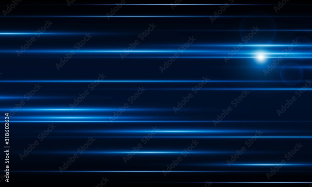 Abstract speed line Light out technology background Hitech communication concept innovation background, vector design