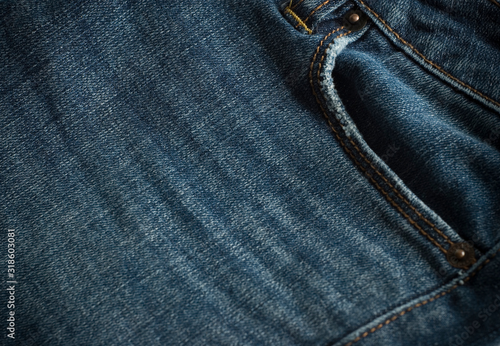 Blue jeans close up Blue jeans close up