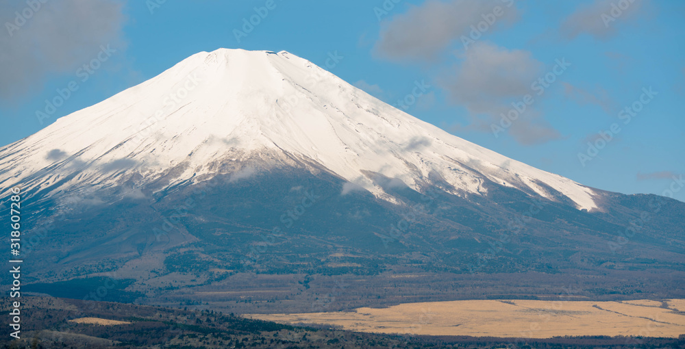 The Fuji Mountain in Japan