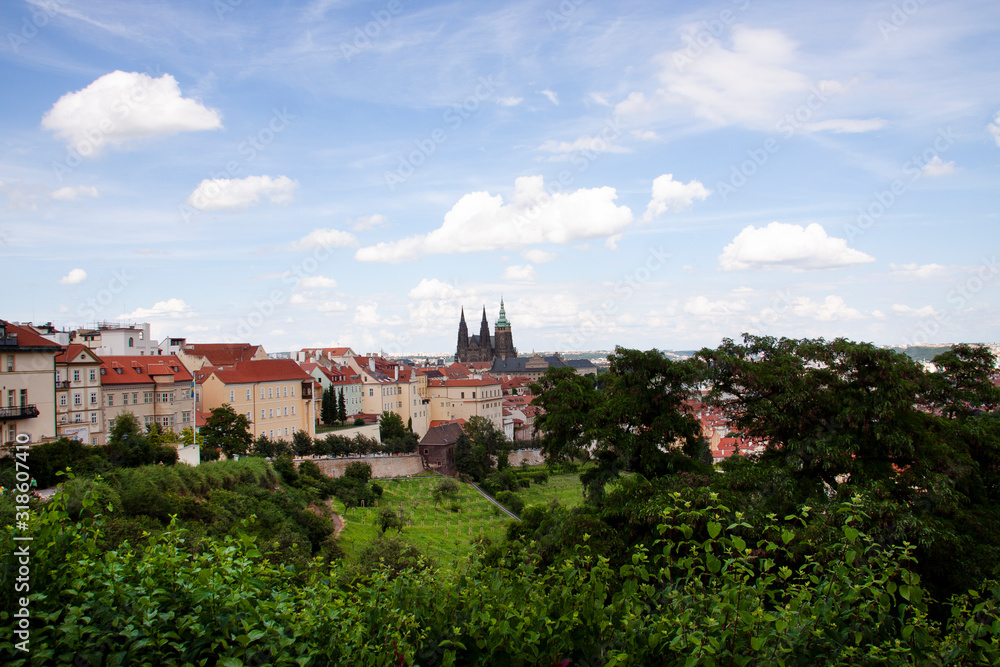 Prague Architecture and Sct.Vitus Cathedral