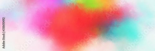 colorful vibrant vintage horizontal background with tomato  lavender and pale violet red color