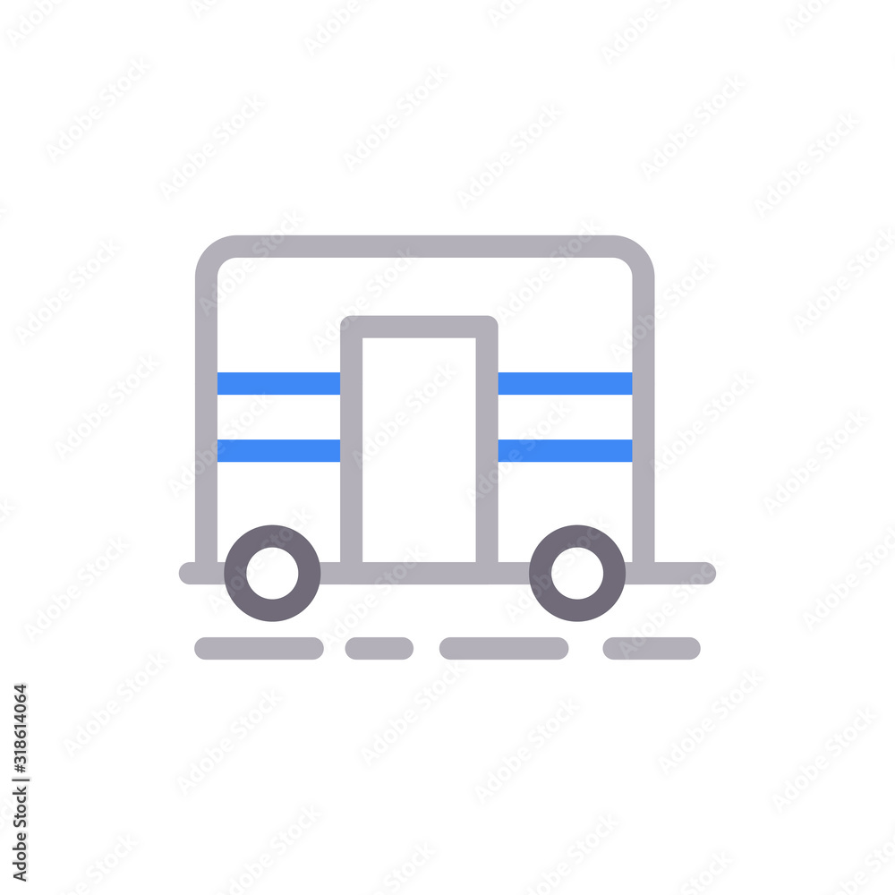 Fototapeta premium trailer