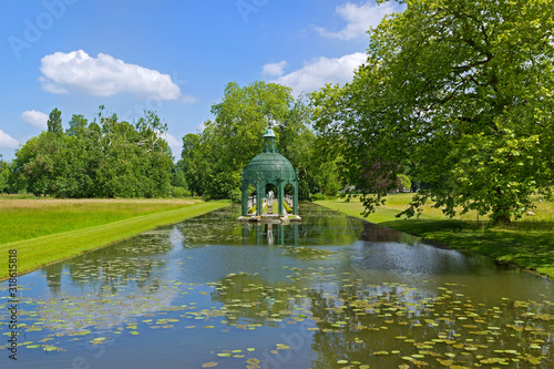 Venus temple in the park of the Castle of Chantilly, France