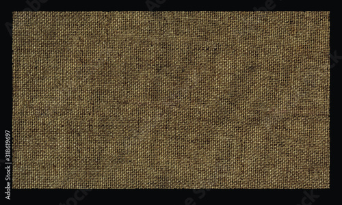 Toile de jute tissu texture