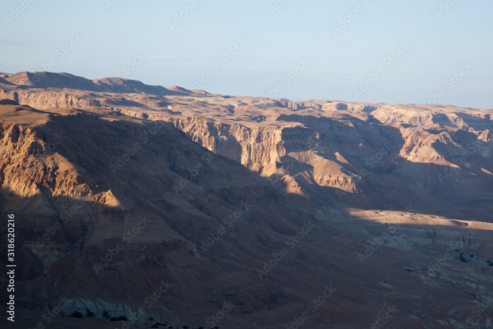 View from Masadda, Israel