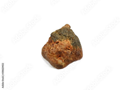Принти на полотні Tactite mineral stone isolated on white background