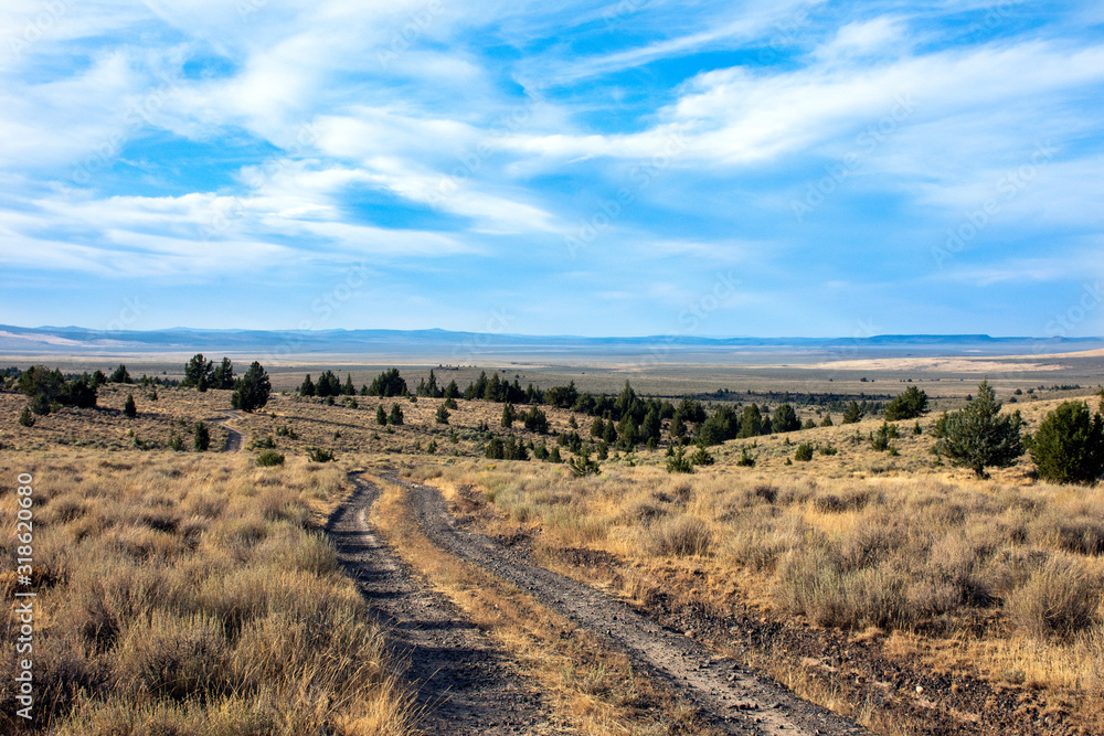 Dirt Road in the American West