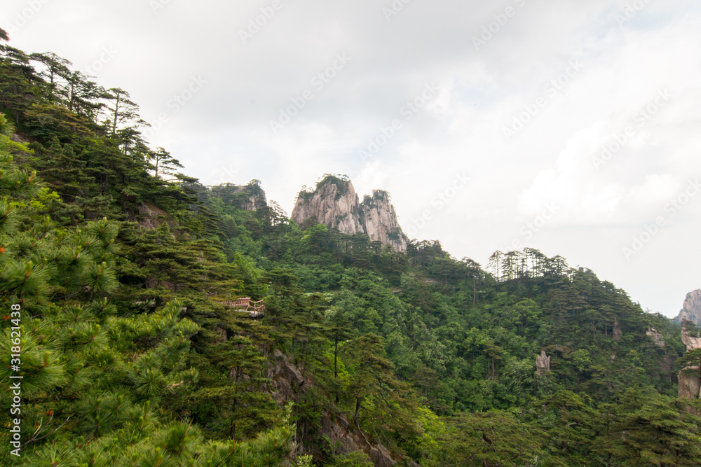 China Huangshan Gelbe Berge China Huangshan Gelbe Berge