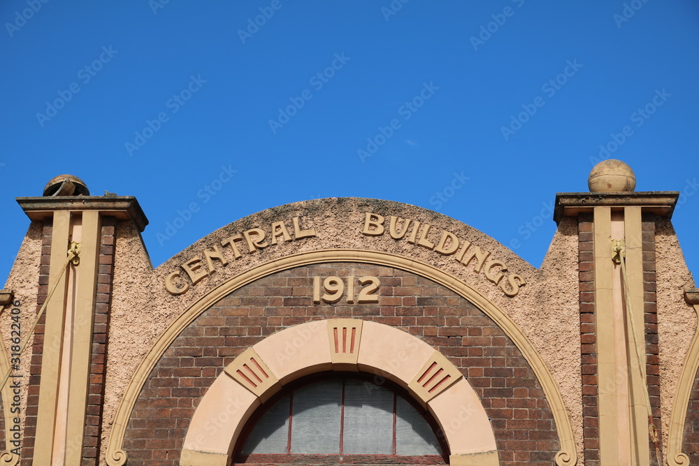Central building 1912 in Glen Innes, Australia