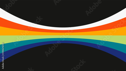 Vector retro background template with place for your text. Simple retro background. Vector illustration.