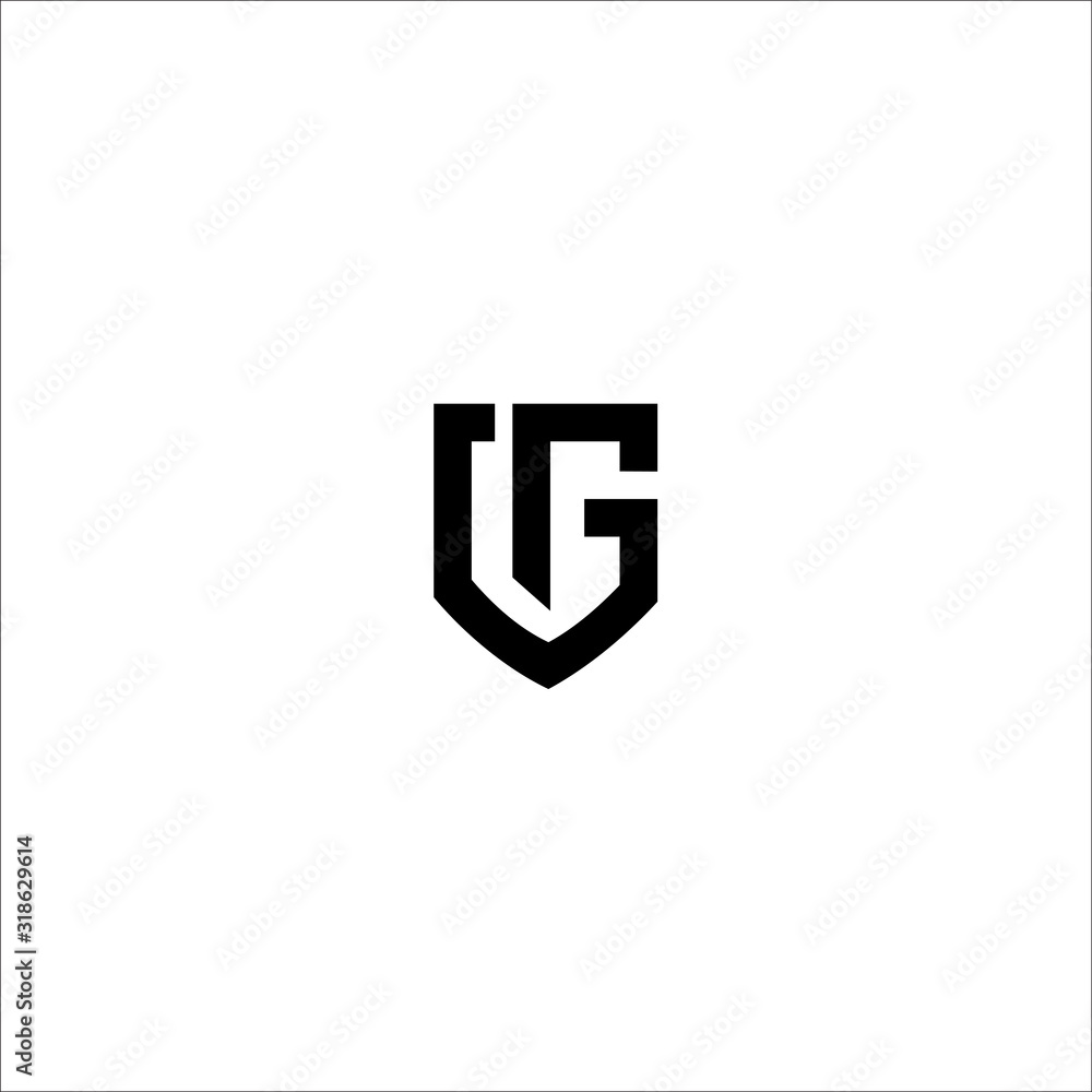 Obraz premium G Modern Logo Design Template Element