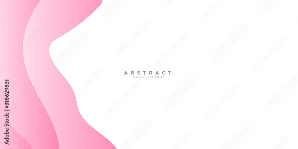 Pink White Wave Liquid Curve Abstract Background for Presentation Design. Suit for valentine, love, cosmetics, fashion, girl, lady, woman, accessories, birthday, love and festive.