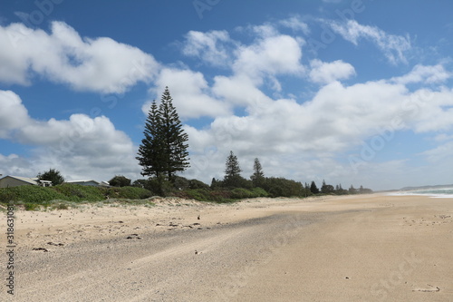 Holiday at the Wooli beach in New South Wales Australia photo