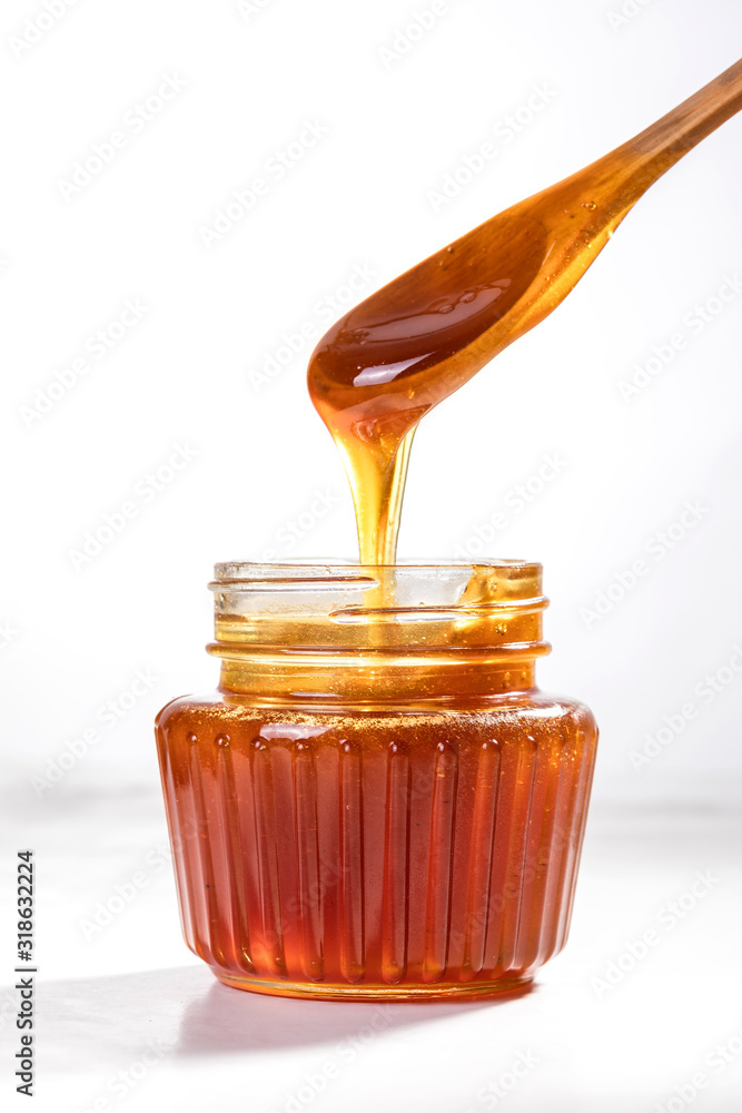 Golden honey, natural, golden, crystalline and healthy. Golden honey, natural, golden, crystalline and healthy.