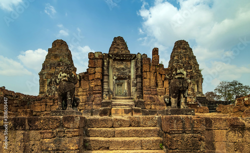 Angkor wat landmark Siem Reap Cambodia Kampuchea