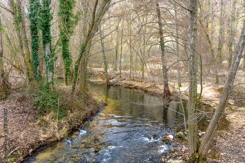 Duratón River on its way through Sepulveda