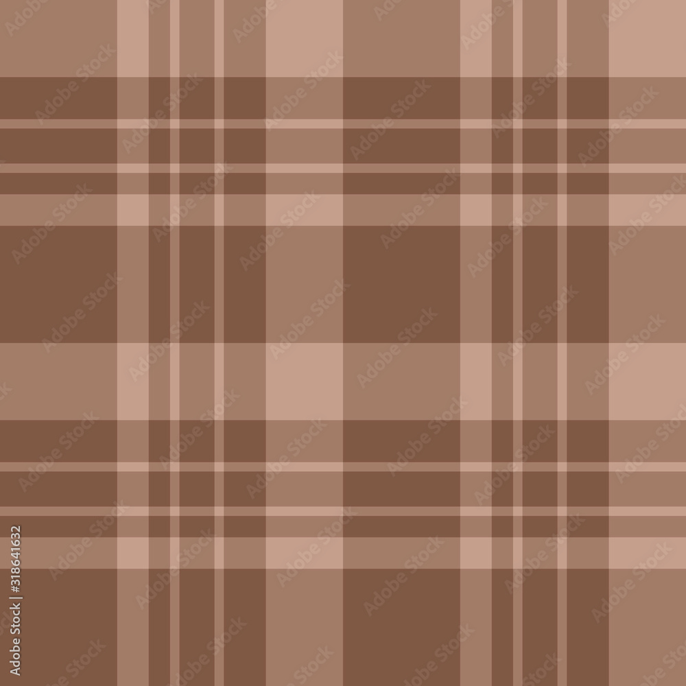 Seamless pattern in gentle discreet light and dark brown colors for plaid, fabric, textile, clothes, tablecloth and other things. Vector image. Seamless pattern in gentle discreet light and dark brown colors for plaid, fabric, textile, clothes, tablecloth and other things. Vector image.