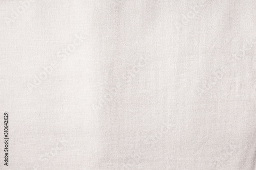 Texture of a thin denim white fabric