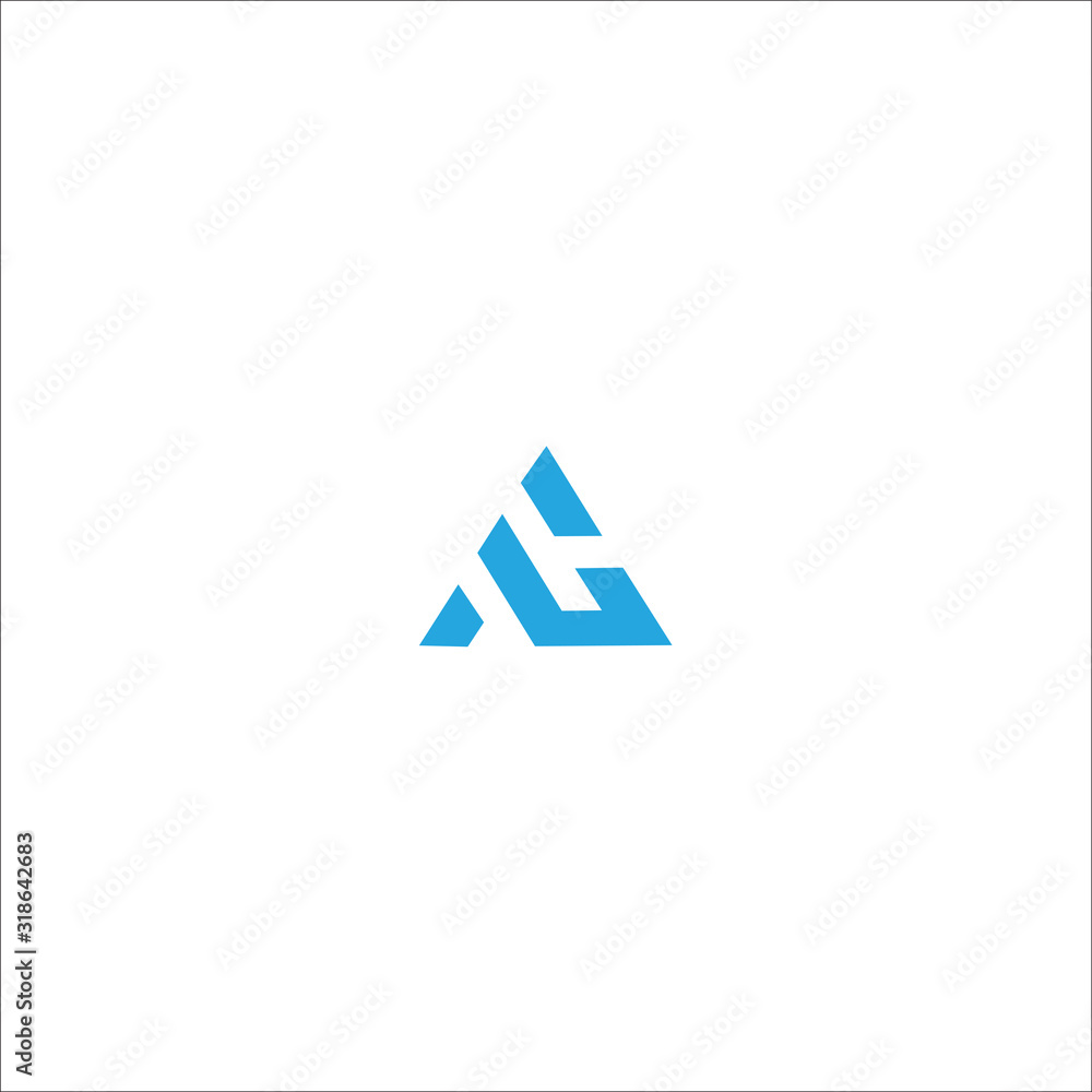 A and C triangle logo A and C triangle logo
