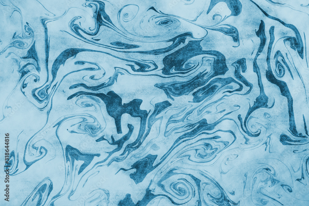 Texture background watercolor paper with blue streaks of paint Texture background watercolor paper with blue streaks of paint
