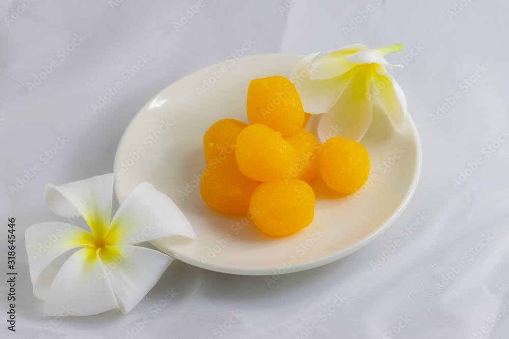 Dessert set take photo in studio Dessert set take photo in studio