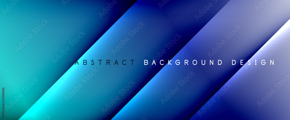Obraz Trendy simple fluid color gradient abstract background with dynamic straight shadow line effect. Vector Illustration For Wallpaper, Banner, Background, Card, Book Illustration, landing page