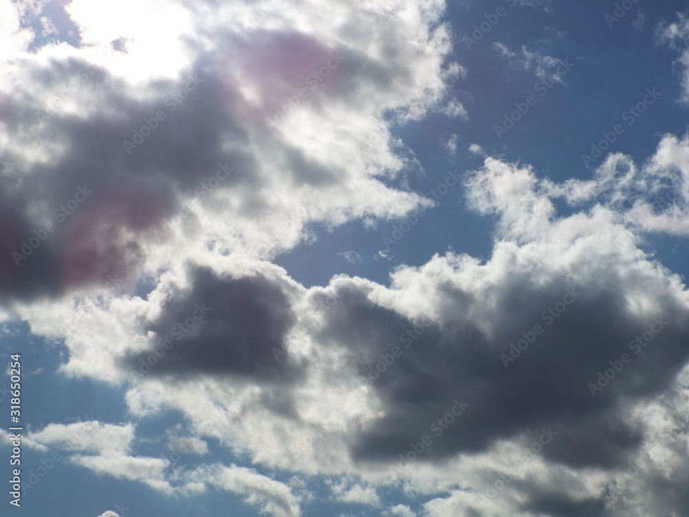Fototapeta premium COLLECTION OF CLOUD PHOTOS