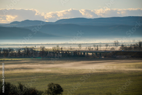 Morning fog