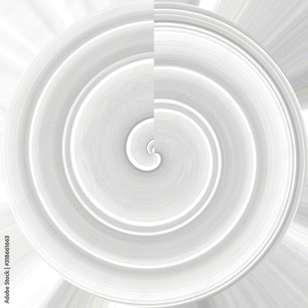 Fototapeta premium Abstract grey white waves and lines pattern. Futuristic template background. 