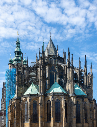 St. Vitus Cathedral in Prague photo