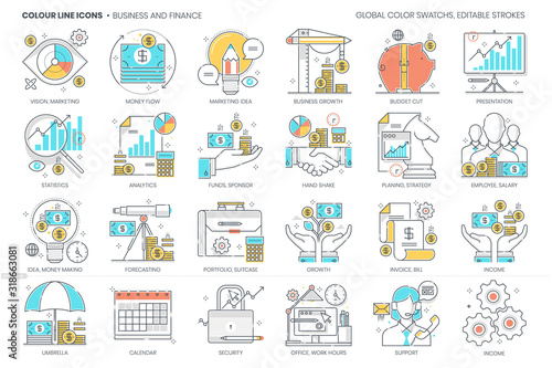 Education, school related, color line, vector icon, illustration set. The set is about education, collage, university, lesson, exam, graduation, teacher, class, book.