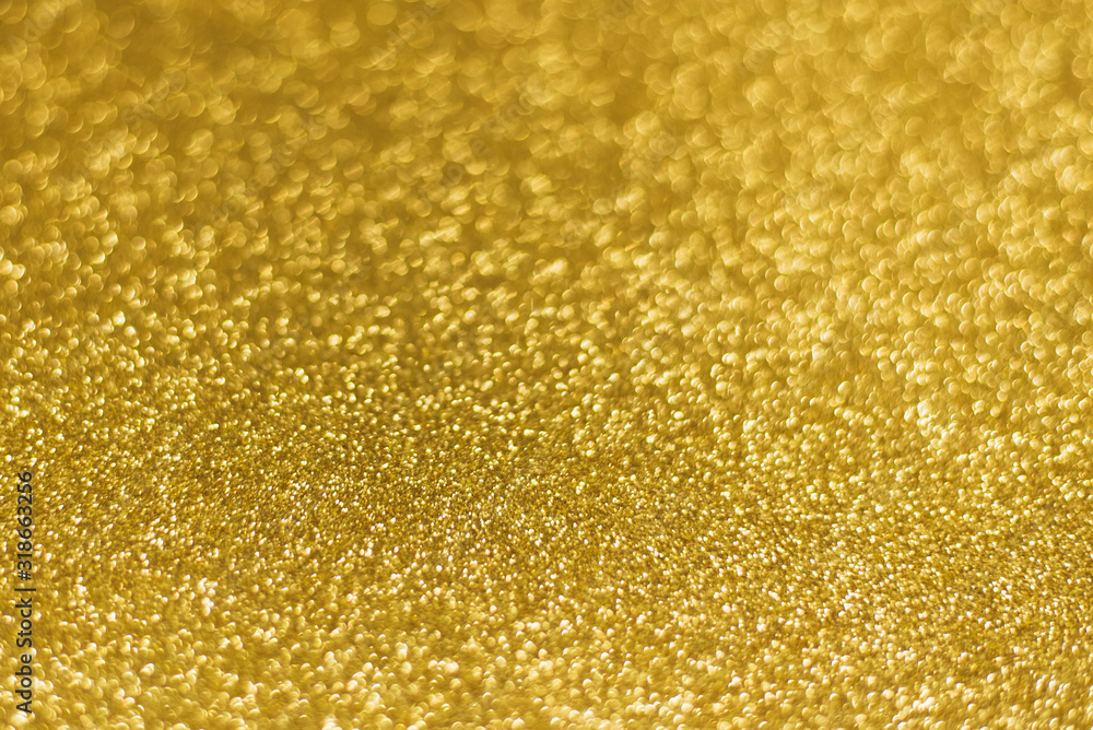 Golden shiny background. gold glitter texture christmas abstract background.