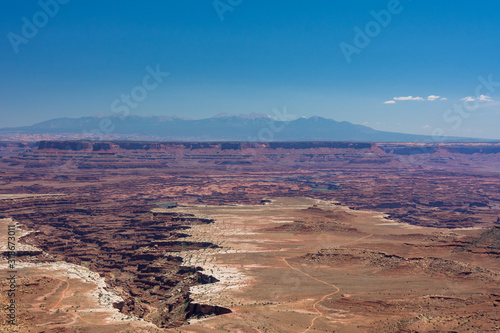 Canyonlands National Park panoramic landscape  Utah USA