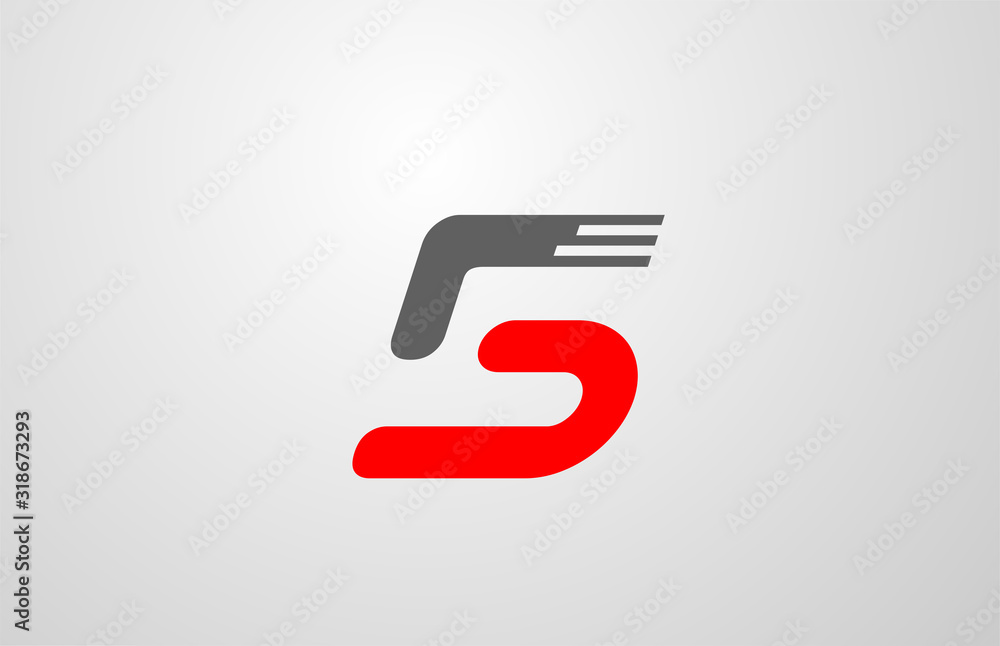 number 5 five logo icon design for company template or business number 5 five logo icon design for company template or business