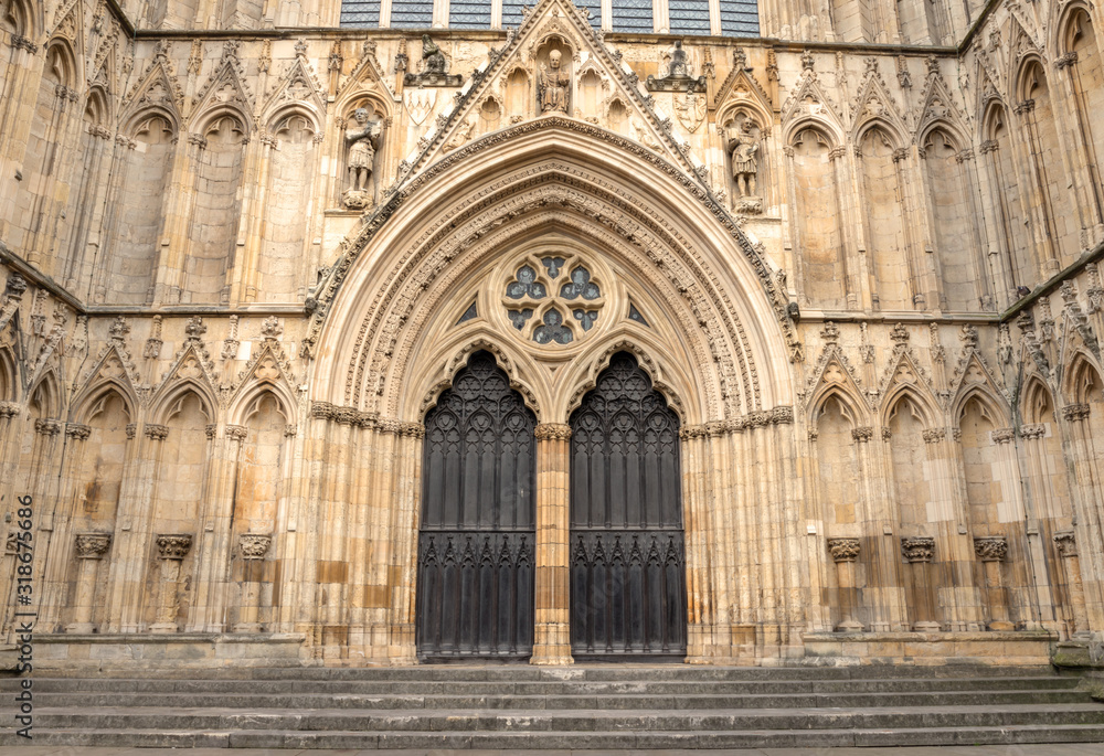 Doors of York Minster.
