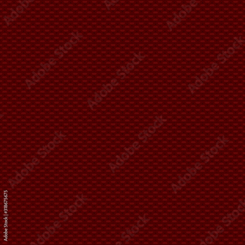 Seamless purl stitch knit dark red pattern. Handycraft background