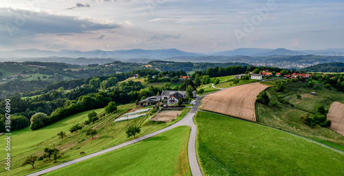 Panorama in Styria / Austria