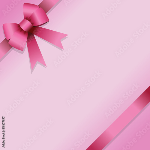 Fond dans les tons roses pour carte cadeau ou Saint Valentin