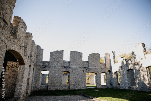 Castle ruins in guelph ontario