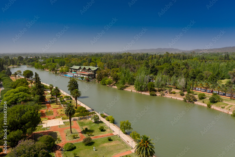 San Martín Park in the city of Mendoza.
