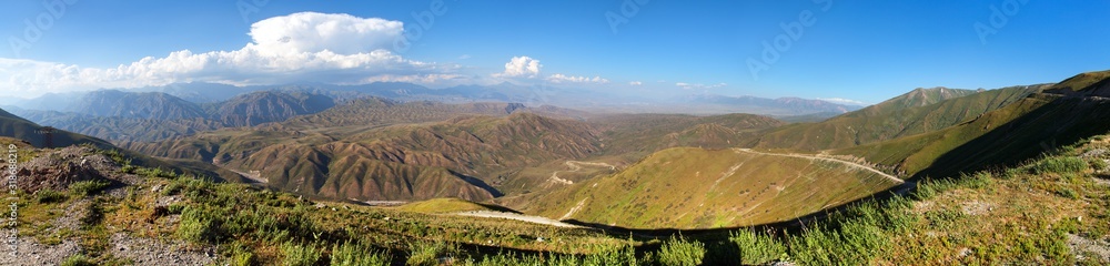 Fototapeta premium Tian Shan mountains in Kyrgyzstan