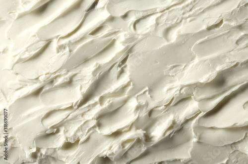 Margarine yellow background and texture