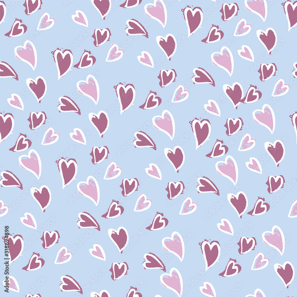 heart pattern in vector heart pattern in vector